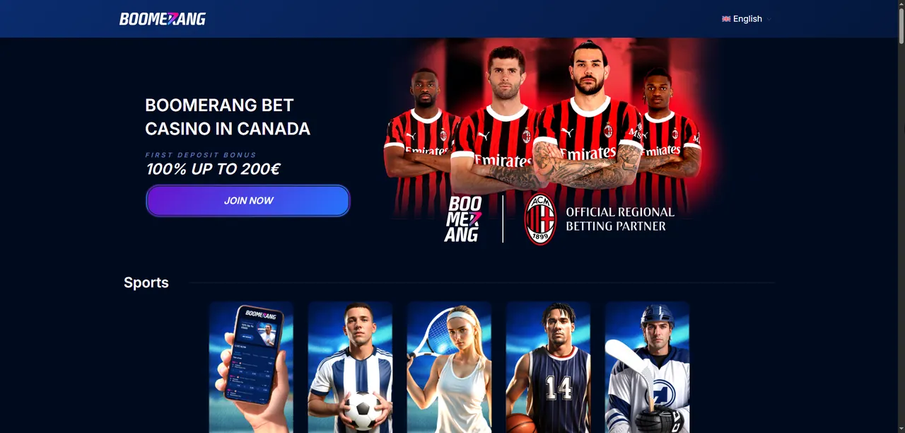 Boomerang Bet Casino - Ολοκληρωμένη Κριτική 2026 Casino